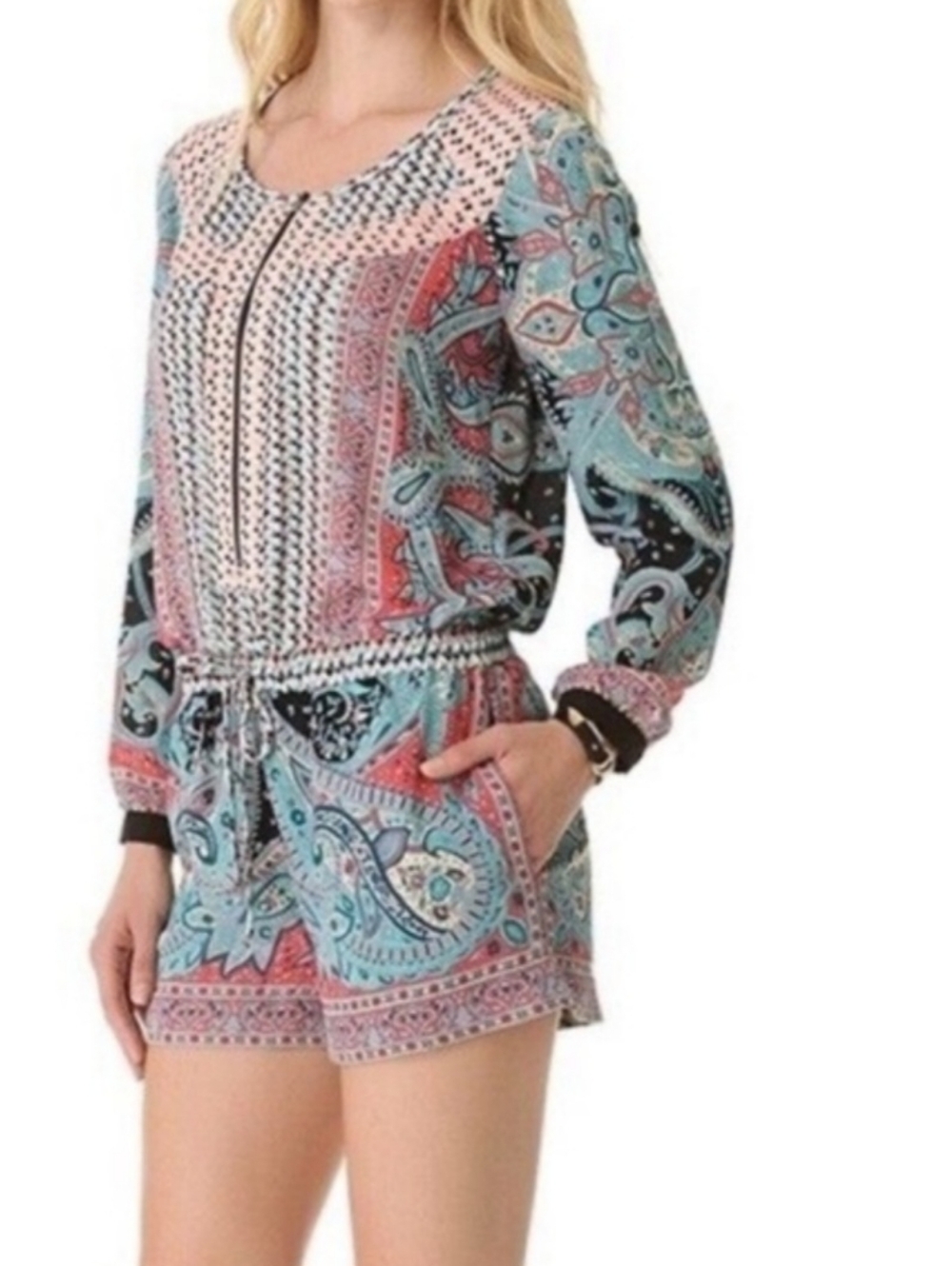 BCBG Paisley Romper